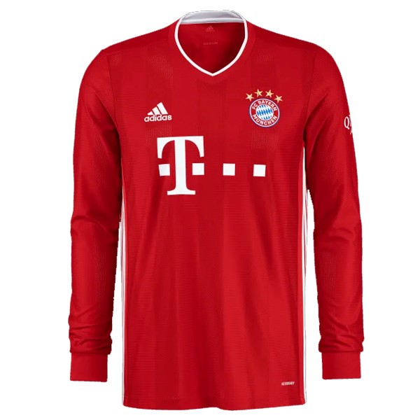 Tailandia Camiseta Bayern Munich 1ª Kit ML 2020 2021 Rojo